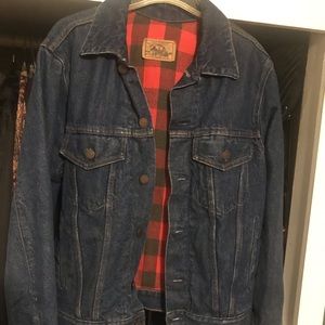 Men’s Jean Denim Jacket Large